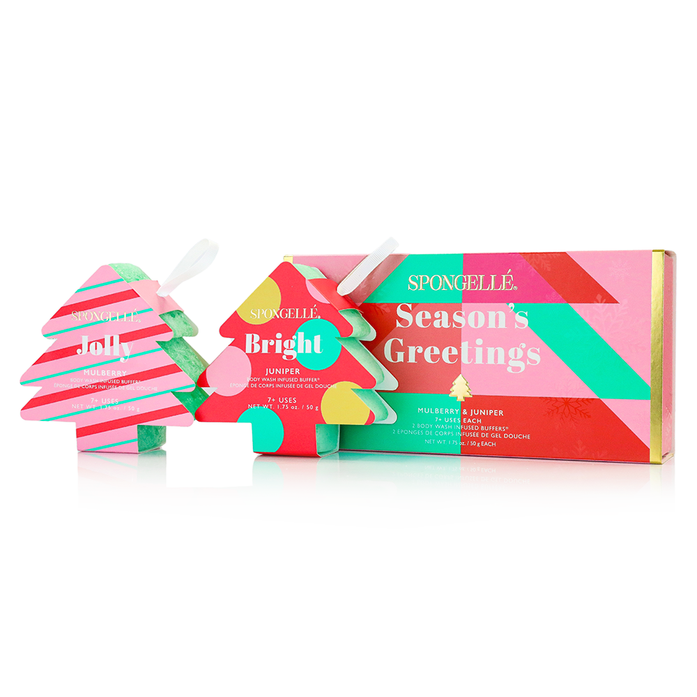 Season's Greetings Holiday Tree by Little Holly